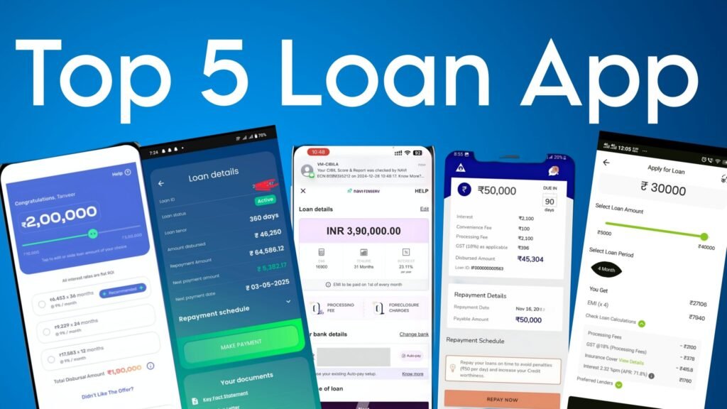 Top 5 Personal Loan Apps